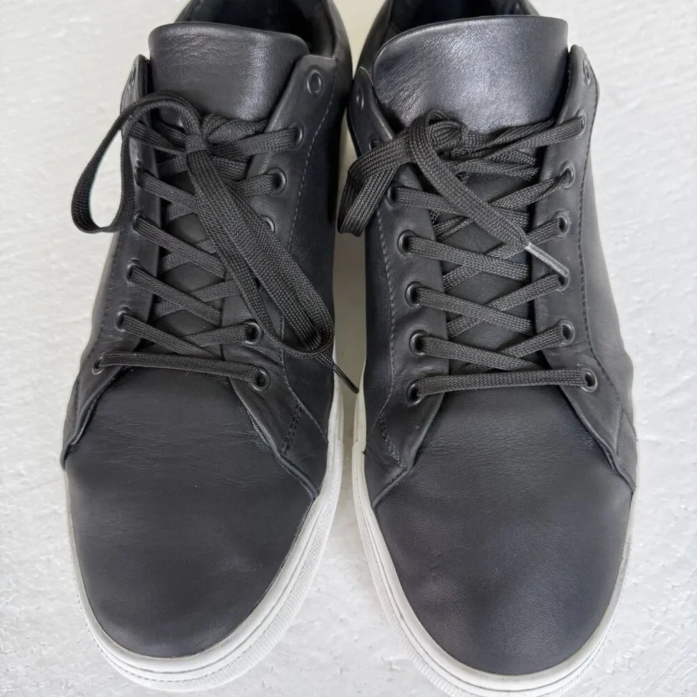 Thursday Premier Low Top Men's Black White Casual Classic Shoe Sneaker Size 12.5